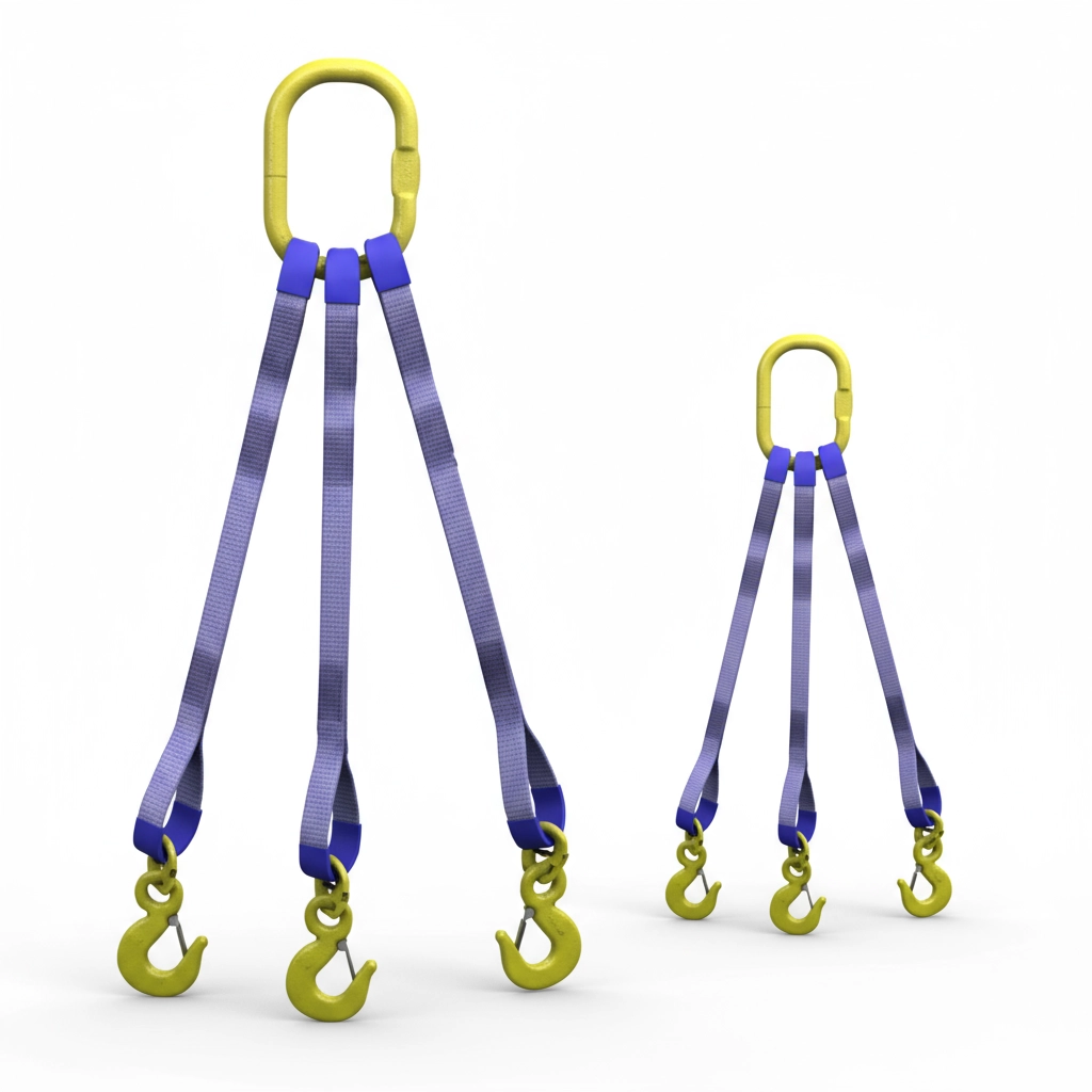 Строп текстильный трехветвевой 3СТ-20т 3м