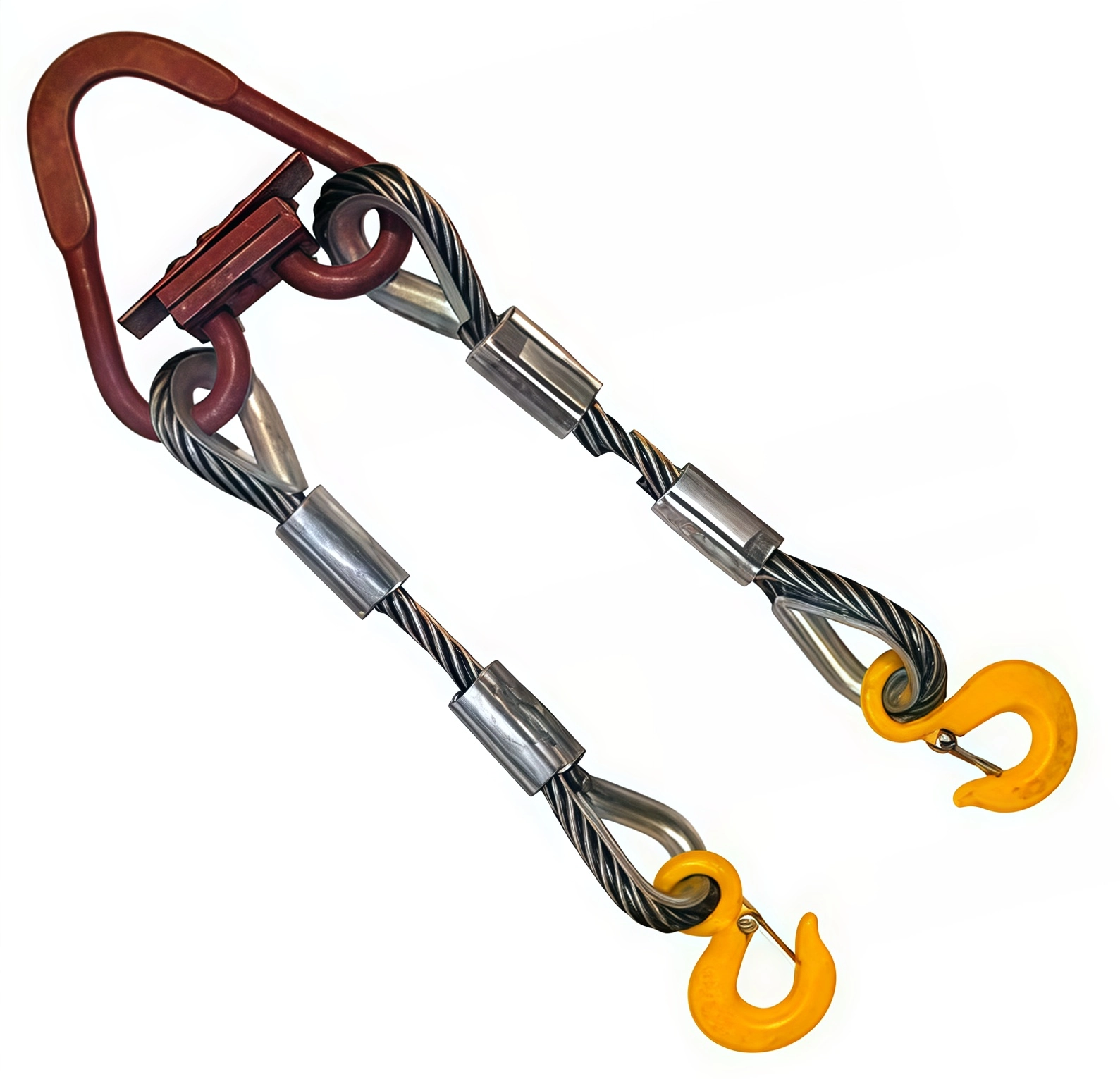 Строп канатный двухветвевой 2СК-5т 6м (опрессовка)