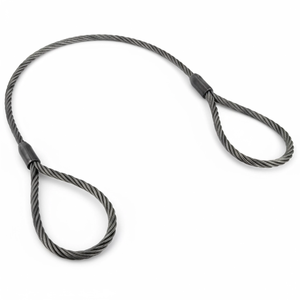 Строп канатный петлевой УСК1, СКП-14т 5м (опрессовка)