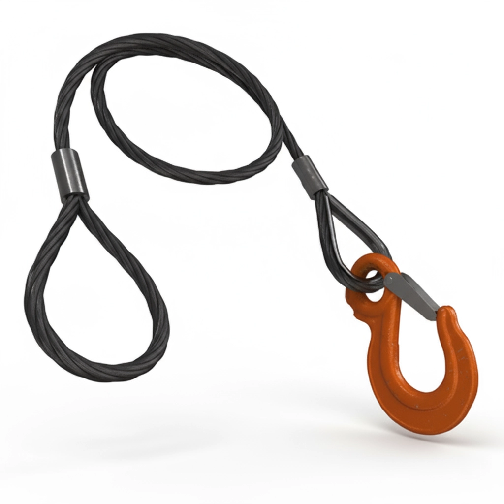 Строп канатный одноветвевой 1СК-5т 5.5м (опрессовка)