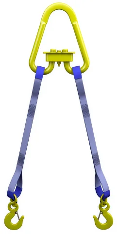 Строп текстильный двухветвевой 2СТ-4т 10м