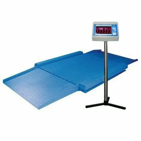 Весы платформенные С ПАНДУСОМ 1500х1500 мм 2000 кг + поверка